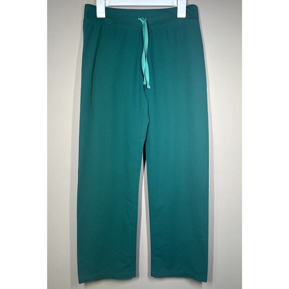 Figs Scrubs Set Hunter Green Inala Top Size S / Livingston Bottom Size SP Womens - Picture 6 of 12